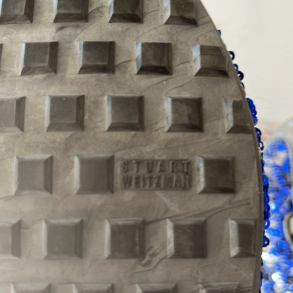 EUC Stuart Weitzman sequinned sneakers - Picture 9 of 14
